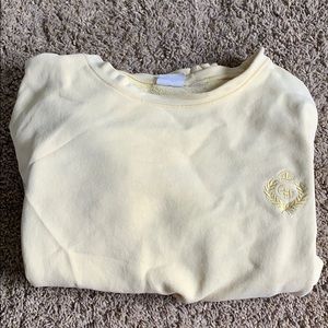 thrifted cherokee women cropped sweater
